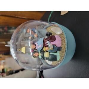 Vintage Holiday Carolers Lighted Dome Decoration